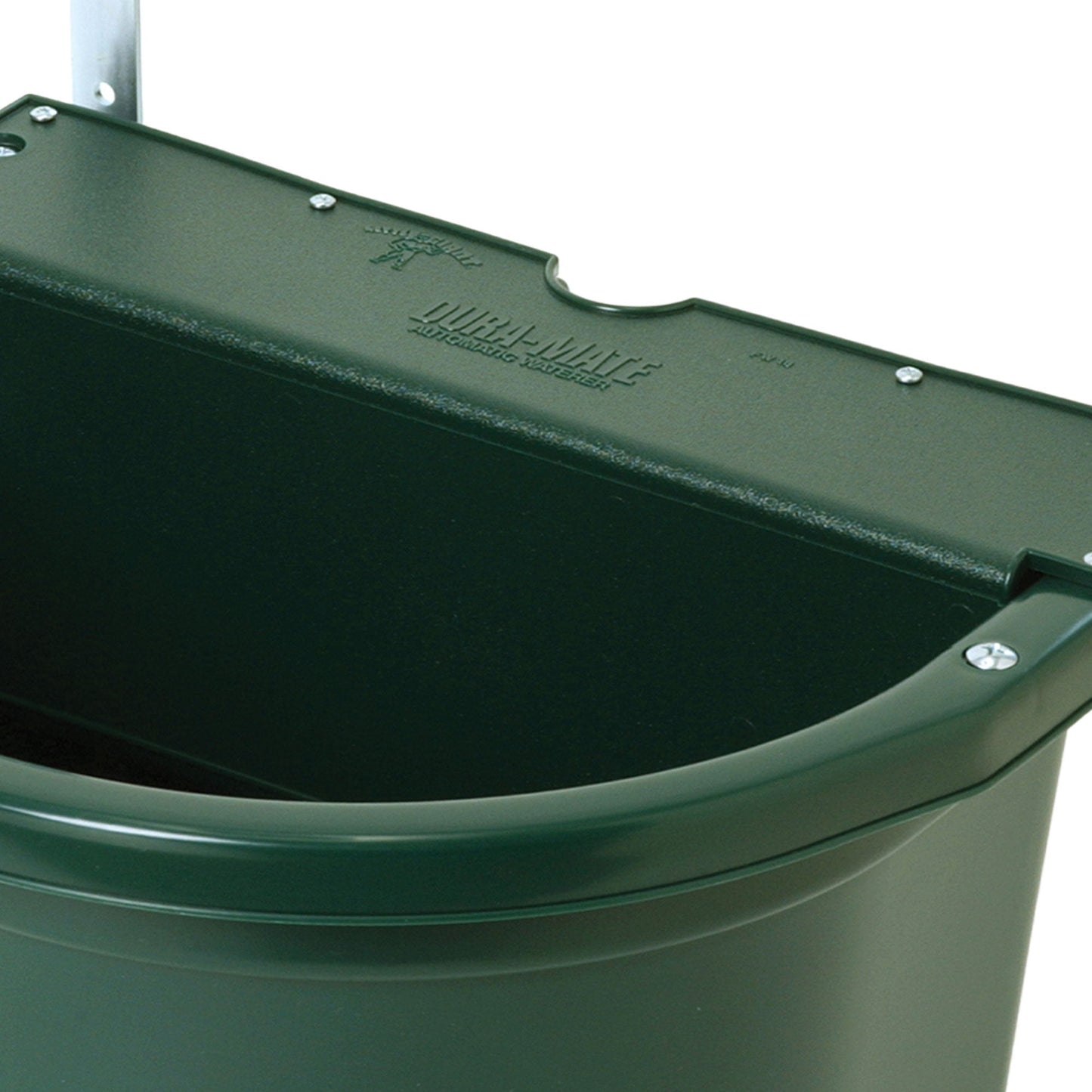 Little Giant 4 Gallon DuraMate Automatic Waterer with Metal Brackets, Green