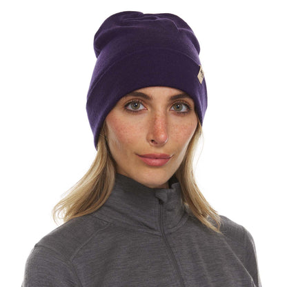 Lightweight - Ridge Cuff Beanie 100% Merino Wool