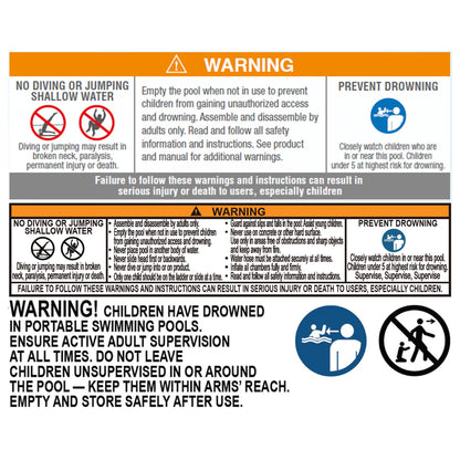 Intex Inflatable Kids Dinosaur Play Center Outdoor Water Park Pool with Slide