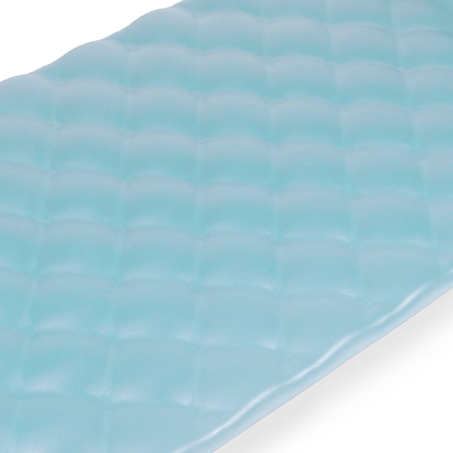 Kelsyus Laguna Lounger Foam Pool and Lake Water Mat with Oversized Pillow, Aqua