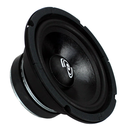 Pyle 6.5" 300W Car Mid Bass MidRange Audio Speaker 8 Ohm Black