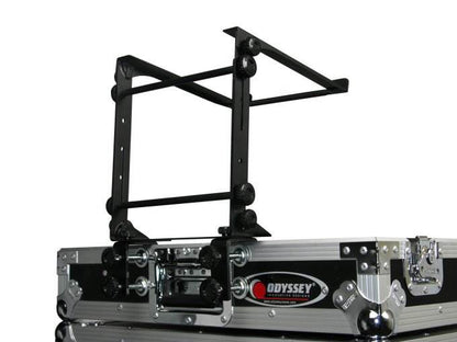 Odyssey LSTANDM Mobile Laptop CD-Player/ Controller Pro DJ Stand w/ Table Clamps