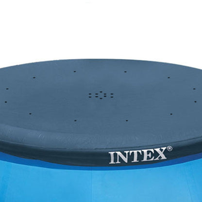 Intex 10' Swimming Pool Debris Cover & 1000 GPH Pool Cartridge Filter Pump