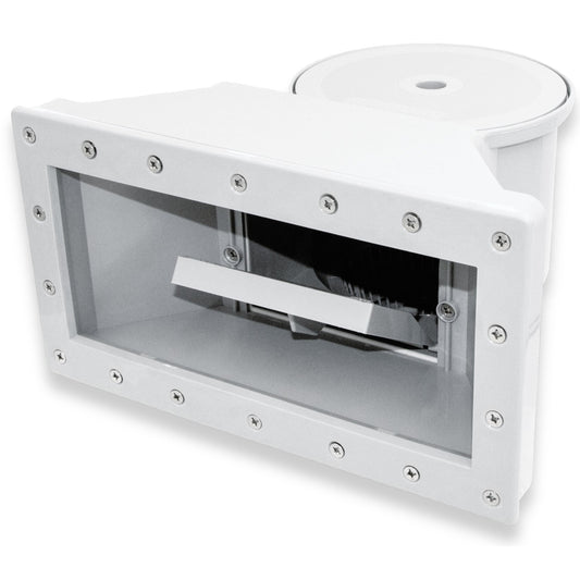 HydroTools by Swimline Wide Mouth ABS Thru-Wall Above Ground Pool Skimmer Kit