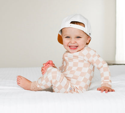 SANDY CHECKERS DREAM ROMPER