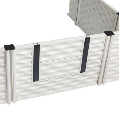 EZwhelp EZclassic 48 Inches Add On Room with Front Panel Set and Doors, White