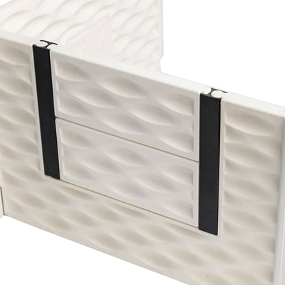 EZwhelp EZclassic 28 Inches Add On Room with Front Panel Set and Doors, White