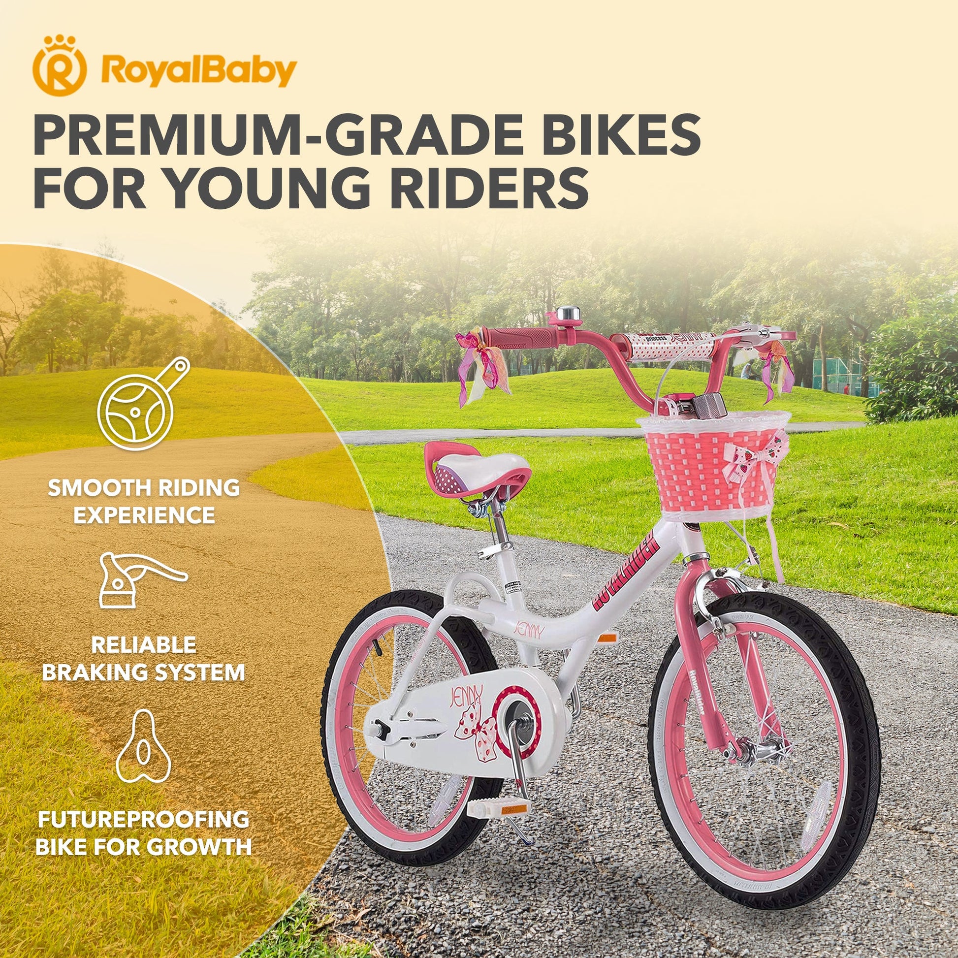 RoyalBaby Princess Girl Kid Outdoor Bicycle 18