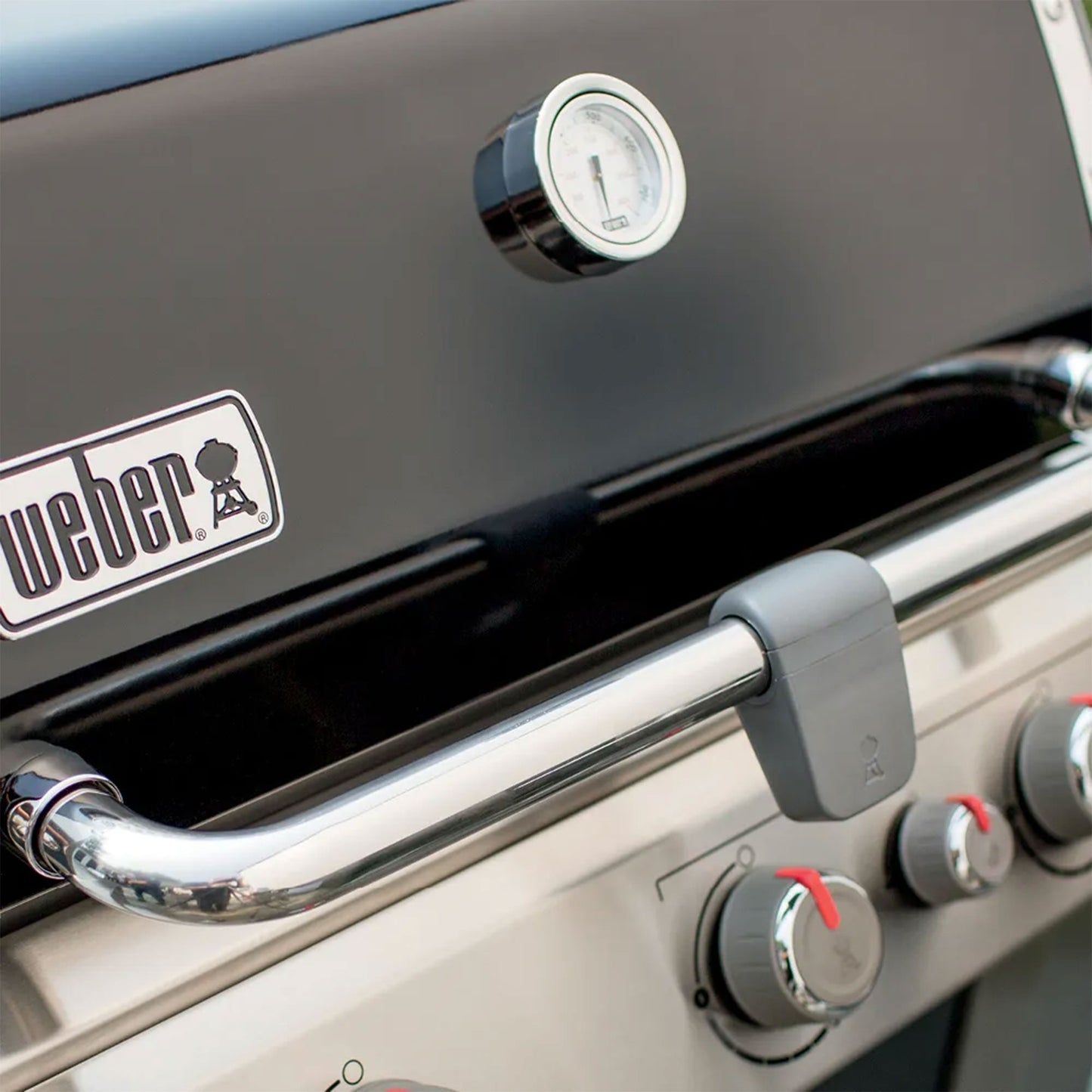 Weber Genesis II SE-330 Stainless Steel 3 Burner Liquid Propane Gas Grill, Black