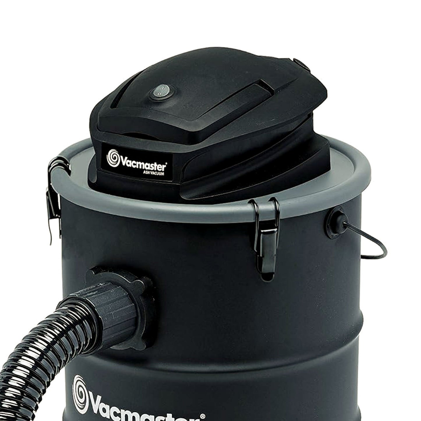 Vacmaster 6 Gallon 120 Volt Portable Corded Electric Ash Vacuum w/Wheels, Black