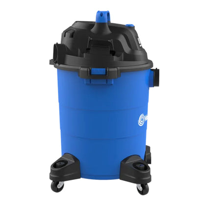 Vacmaster 8 Gallon 4 Peak HP Portable 2 in 1 Wet/Dry Vacuum & Attachments, Blue