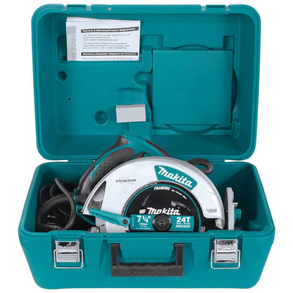 Makita 10.6 Pound Magnesium 7.25 Inch Circular Saw with Built In LED Light, Blue