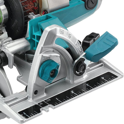 Makita 10.6 Pound Magnesium 7.25 Inch Circular Saw with Built In LED Light, Blue