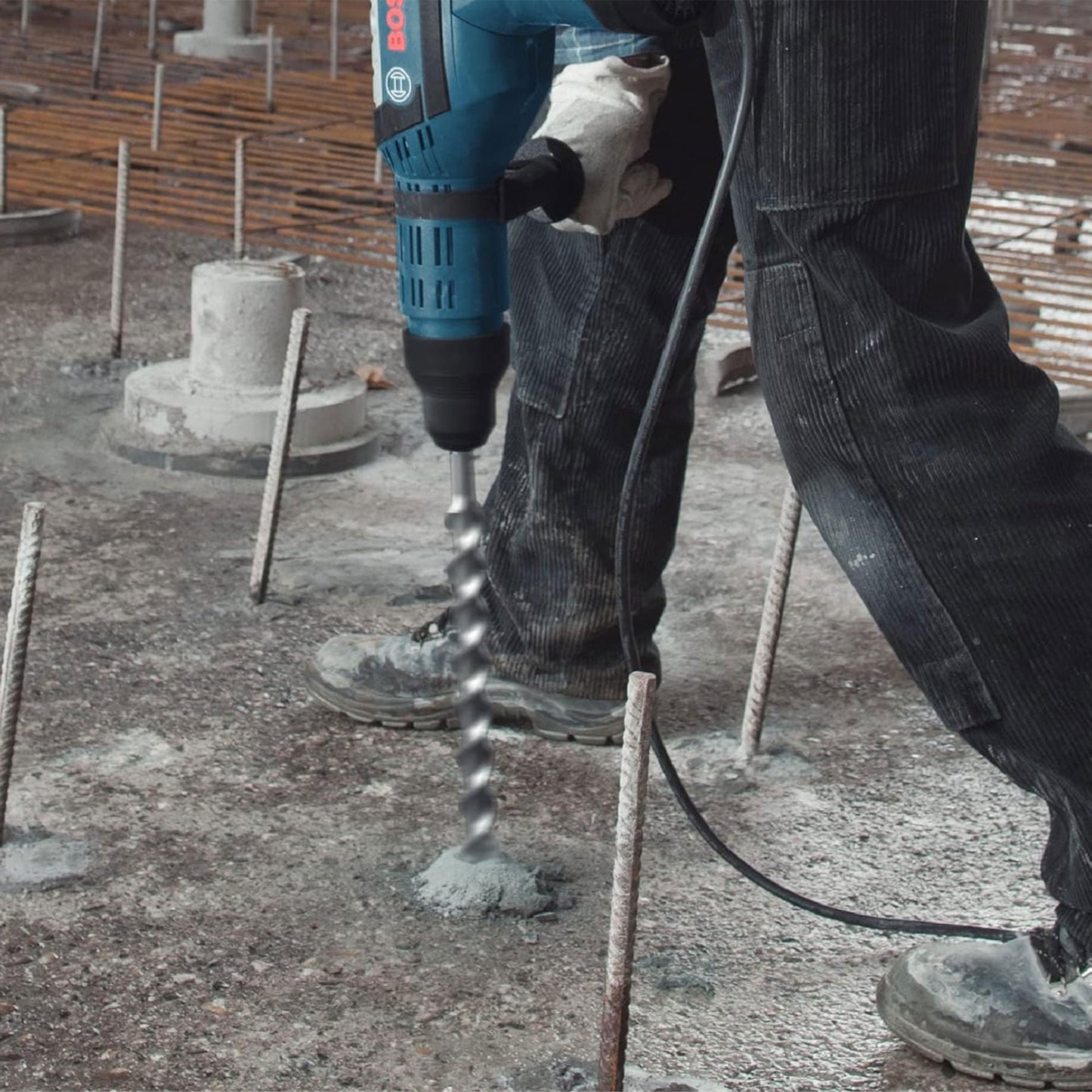 Bosch 0.5 Inches x 21 Inches SDS-Max Speed-X Rotary Hammer Bit and Centering Tip