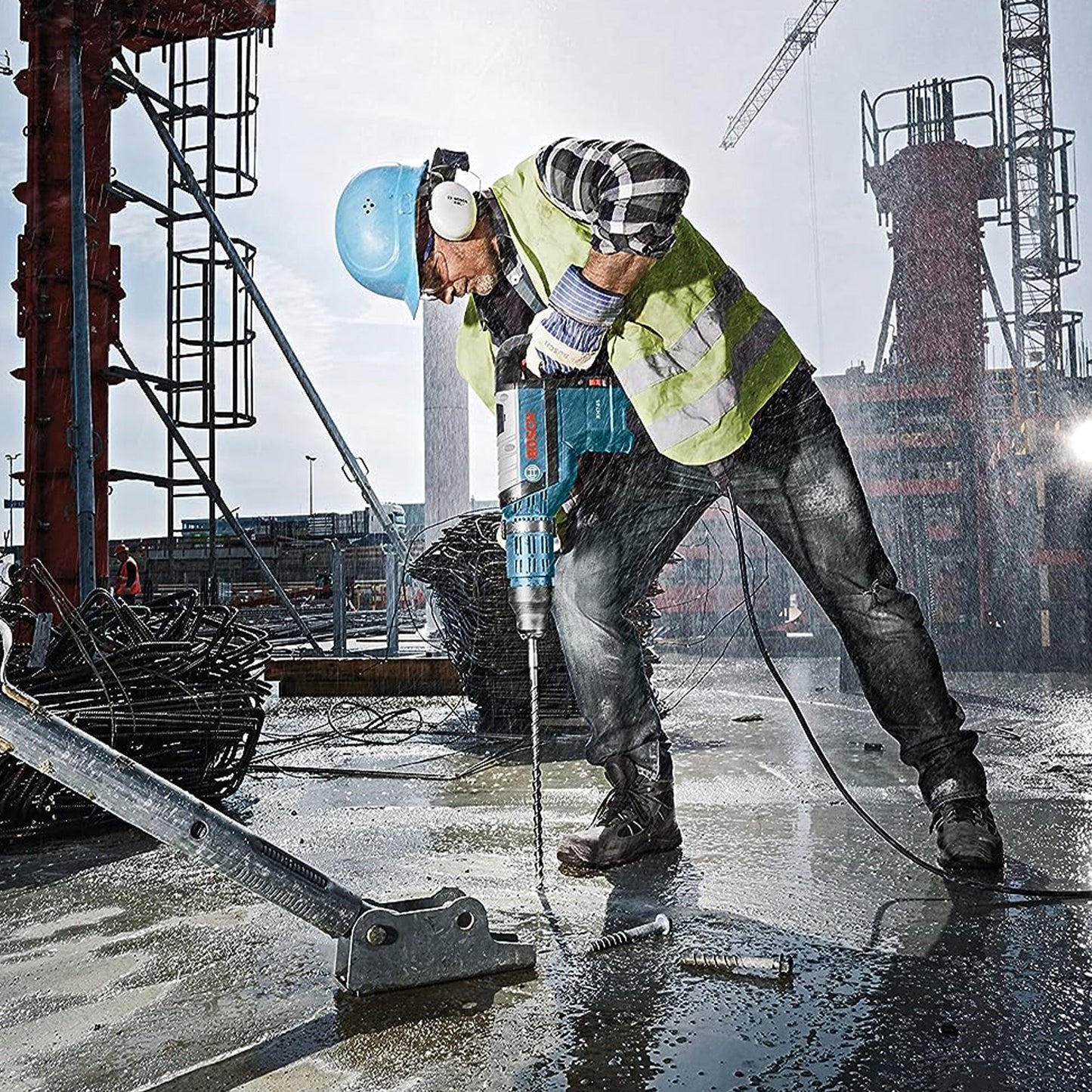 Bosch 0.5 Inches x 21 Inches SDS-Max Speed-X Rotary Hammer Bit and Centering Tip