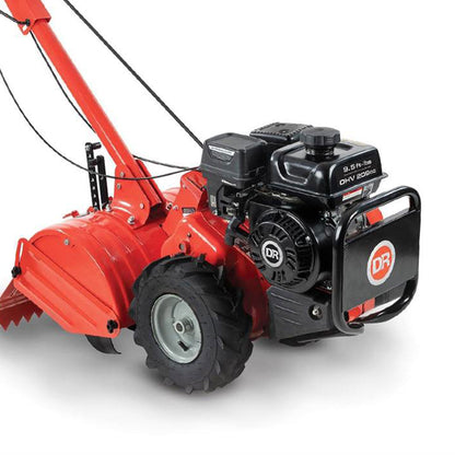 DR 11 Inch Rear Tine Walk Behind Rototiller Tiller with Counter Rotating Tines