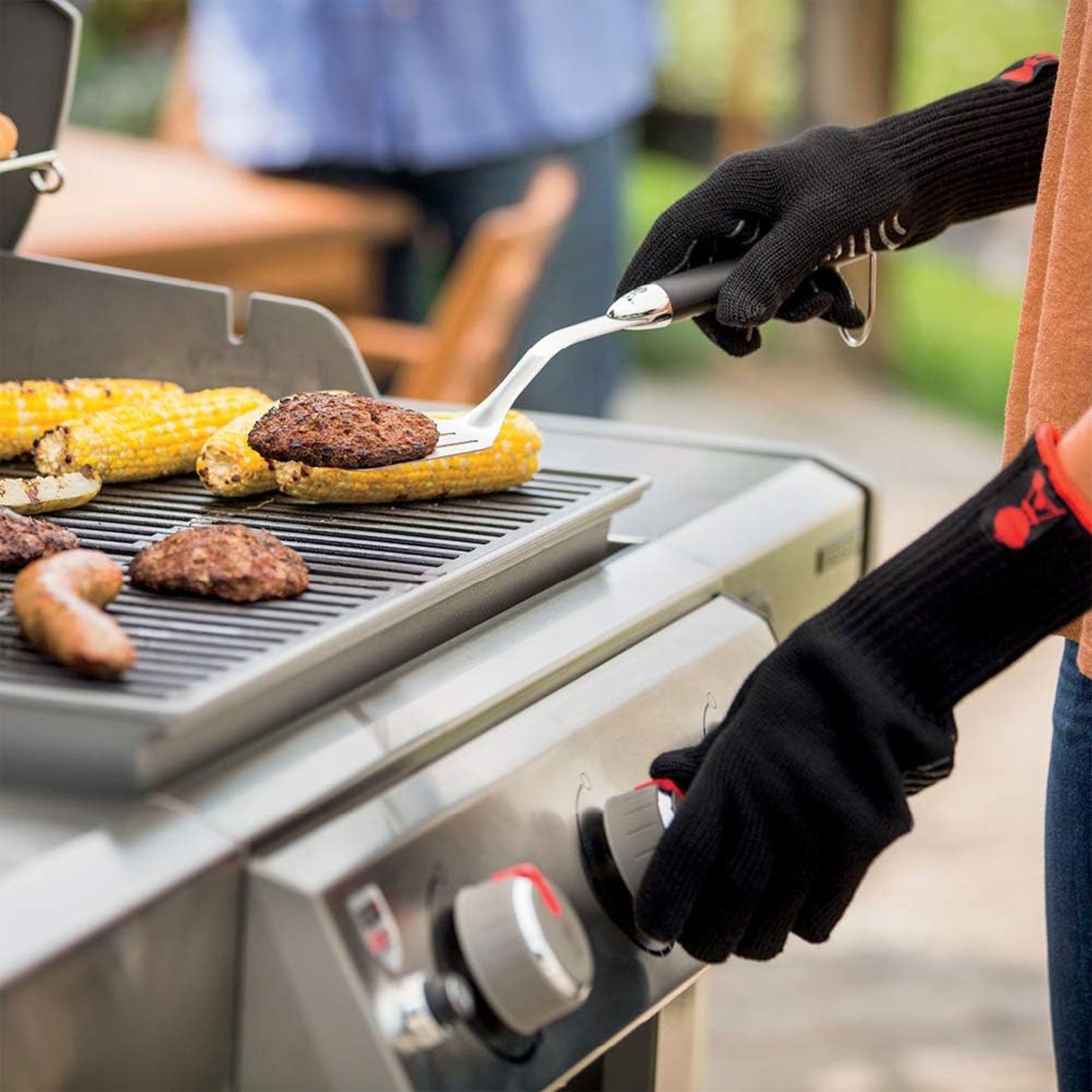 Weber Genesis II E-310 Outdoor Stainless Steel 3 Burner Liquid Propane Gas Grill