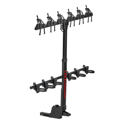 Yakima HangOver 6 Adjustable Vertical Steel Mountain Bike Hitch Rack for 6 Bikes