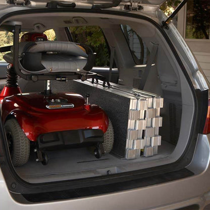 EZ-ACCESS SUITCASE 7 Foot TRIFOLD Portable Ramp with Surface That Resists Slips