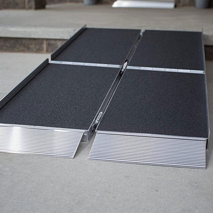 EZ-ACCESS SUITCASE 7 Foot TRIFOLD Portable Ramp with Surface That Resists Slips