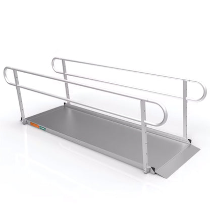 EZ-ACCESS GATEWAY 3G 9 Foot Solid Surface Aluminum Portable Wheelchair Ramp