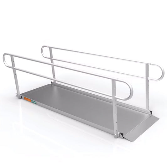EZ-ACCESS GATEWAY 3G 9 Foot Solid Surface Aluminum Portable Wheelchair Ramp
