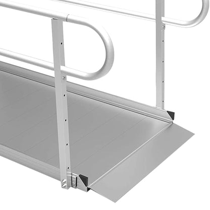 EZ-ACCESS GATEWAY 3G 6 Foot Aluminum Portable Wheelchair Ramp w/2 Line Handrails