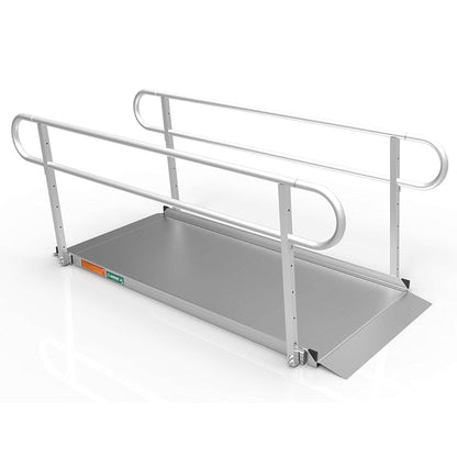 EZ-ACCESS GATEWAY 3G 7 Foot Solid Surface Aluminum Portable Wheelchair Ramp