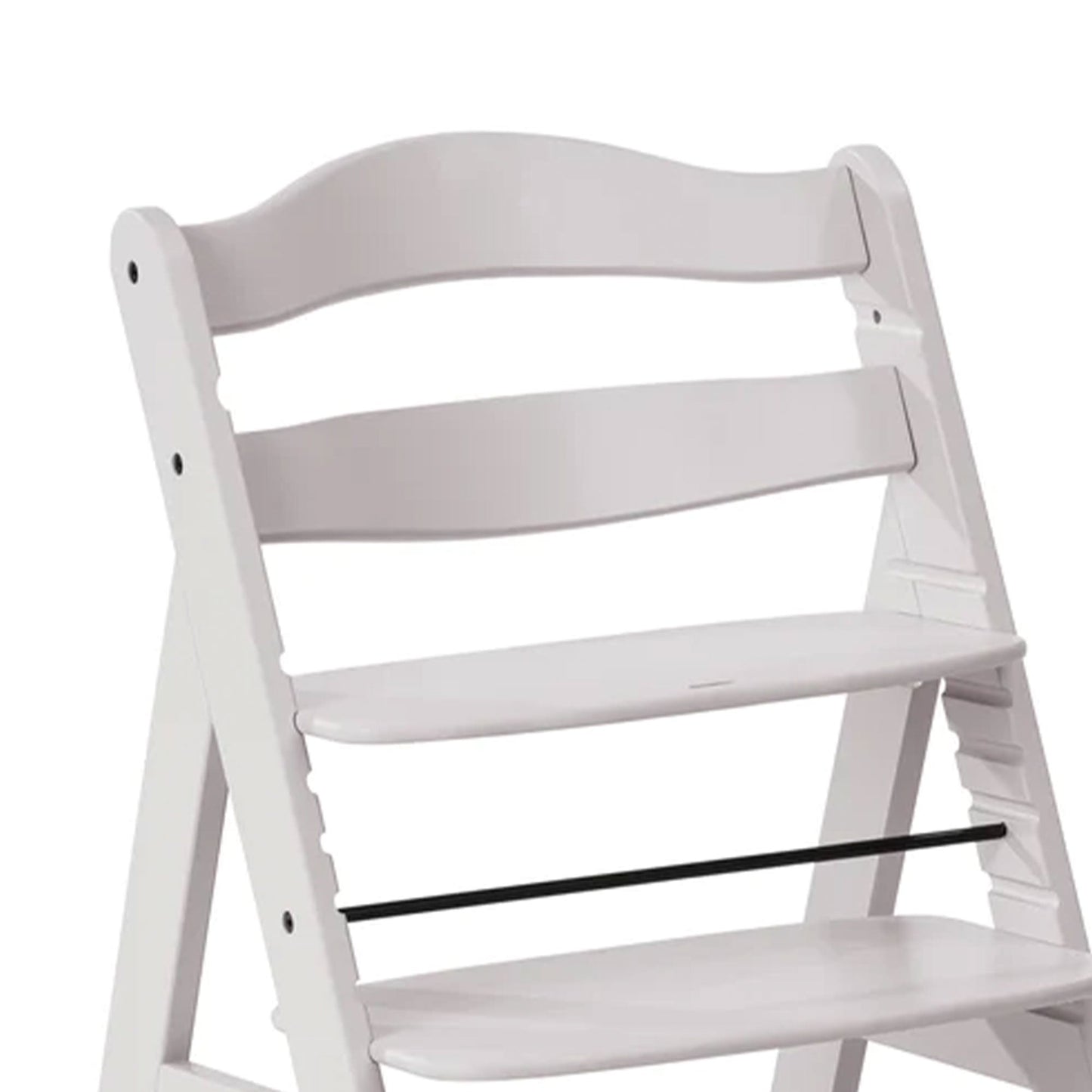 hauck Alpha+ Grow Along Adjustable Wooden Highchair, Beechwood, Creme Finish