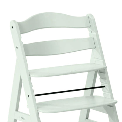 hauck Alpha+ Grow Along Adjustable Wooden Highchair, Beechwood, Mint Finish