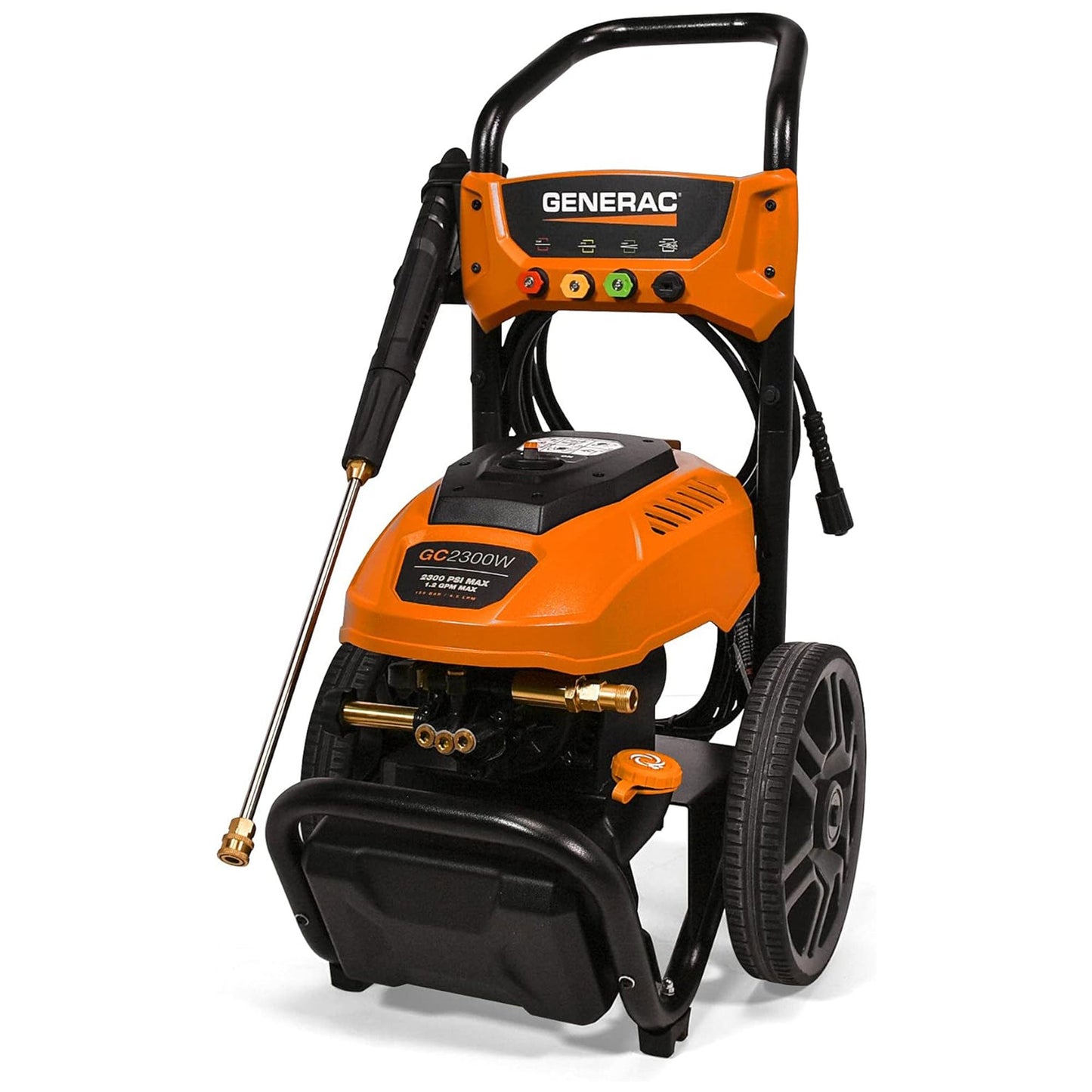 Generac 2300 PSI Electric Pressure Washer w/Auto Stop Switch & Detergent Tank