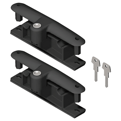YAKIMA Locking Brackets for Securing Rooftop Cargo Warrior Baskets, Set of 2