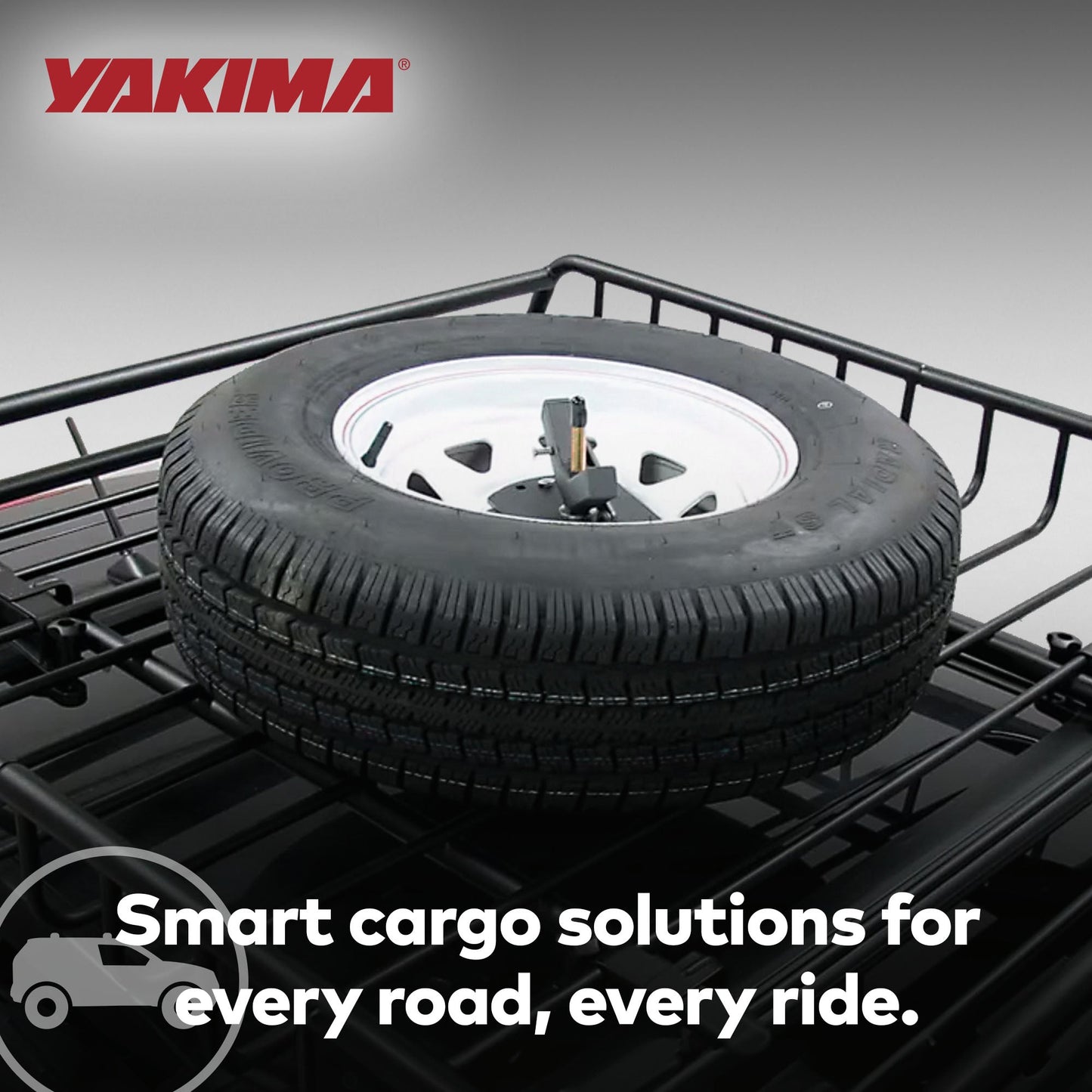 Yakima Quick Release Spare Tire Carrier for LoadWarrior, MegaWarrior, or OffGrid