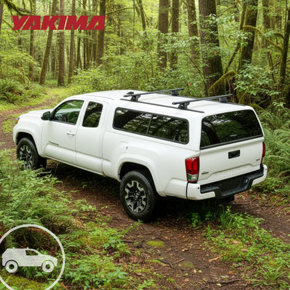 Yakima Tracks 42 in. Roof Rack System w/PlusNuts, Compatible w/StreamLine Towers