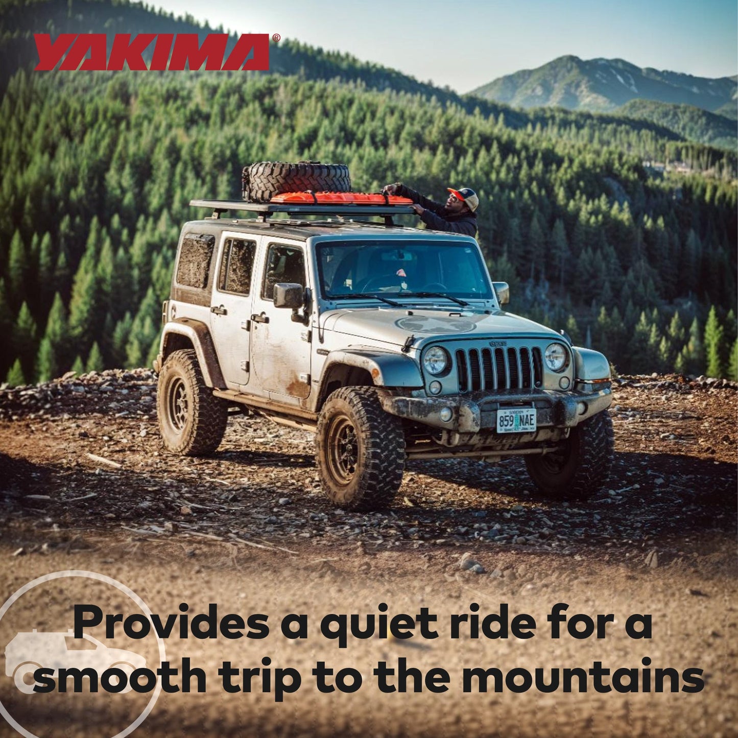 Yakima 54 Inch Tracks with CapNuts, Compatible with TrackTower or SkyLine Towers