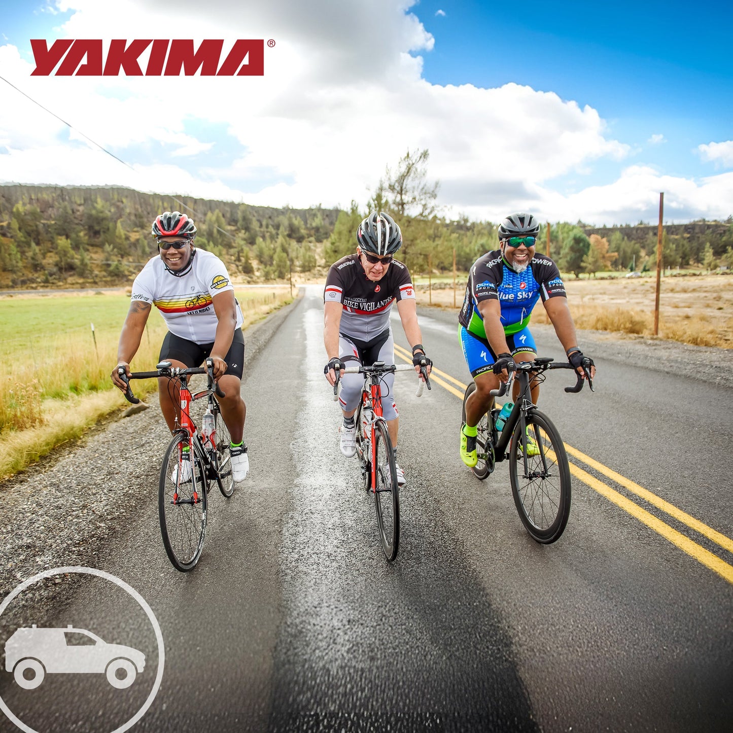 Yakima 54 Inch Tracks with CapNuts, Compatible with TrackTower or SkyLine Towers