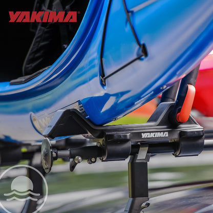 Yakima JayLow Rooftop Mounted Kayak Rack, Compatible with StreamLine Towers