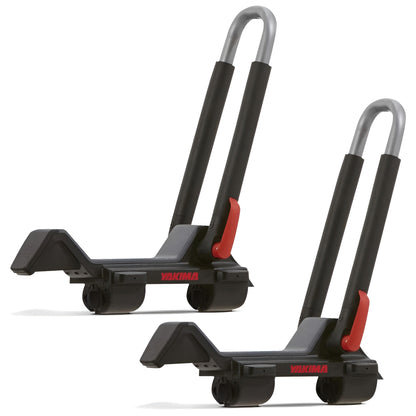 Yakima JayLow Rooftop Mounted Kayak Rack, Compatible with StreamLine Towers
