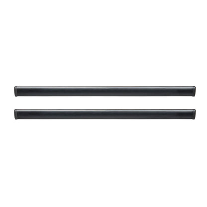 YAKIMA 50 Inch Steel CoreBar Aerodynamic Roof Rack Crossbars, Black, Set of 2