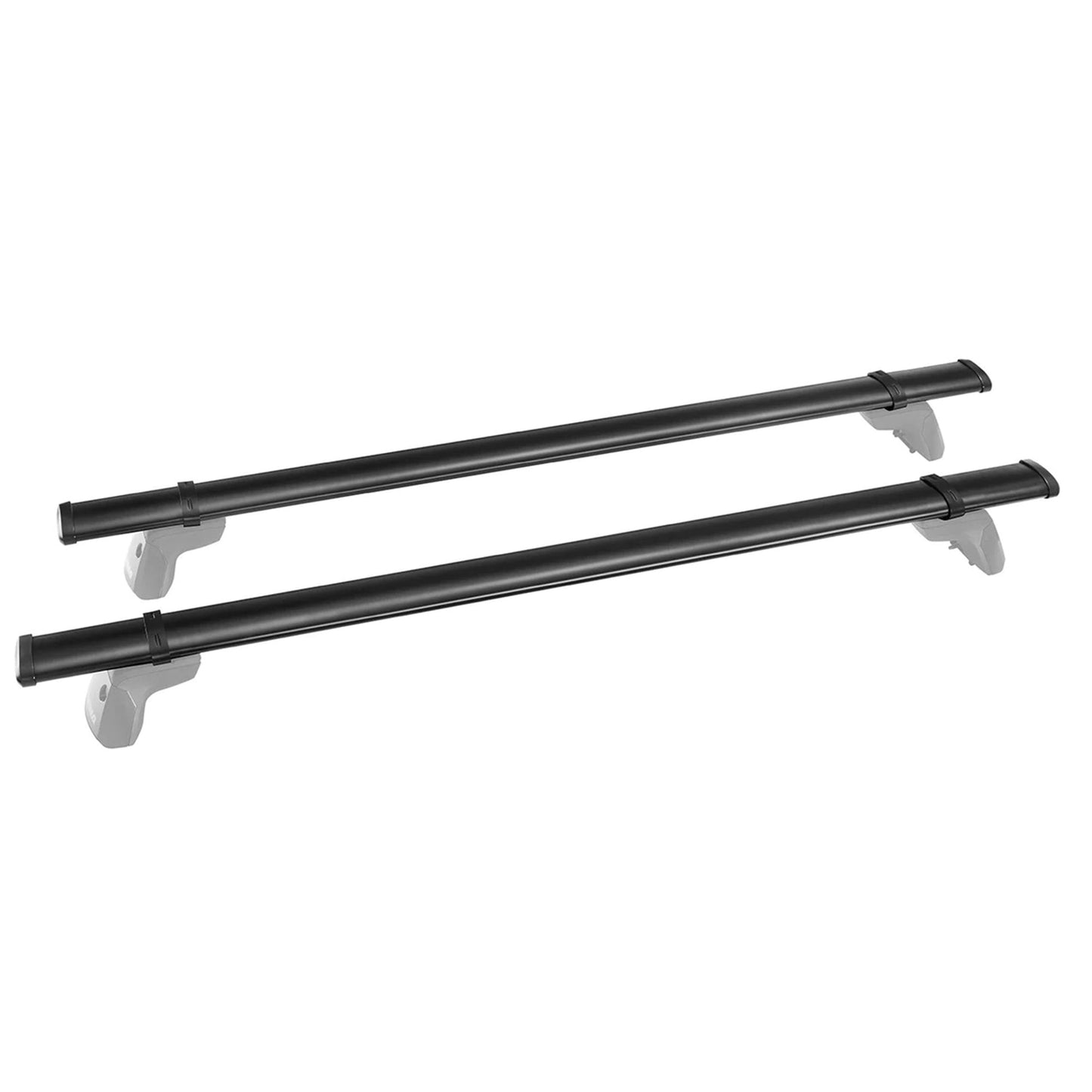 YAKIMA 70 Inch Steel CoreBar Aerodynamic Roof Rack Crossbars, Black, Set of 2