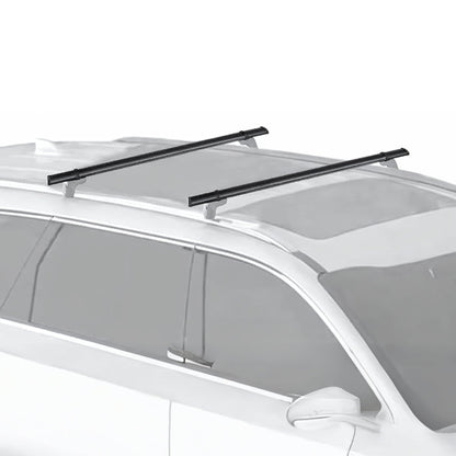 YAKIMA 60 Inch Steel CoreBar Aerodynamic Roof Rack Crossbars, Black, Set of 2