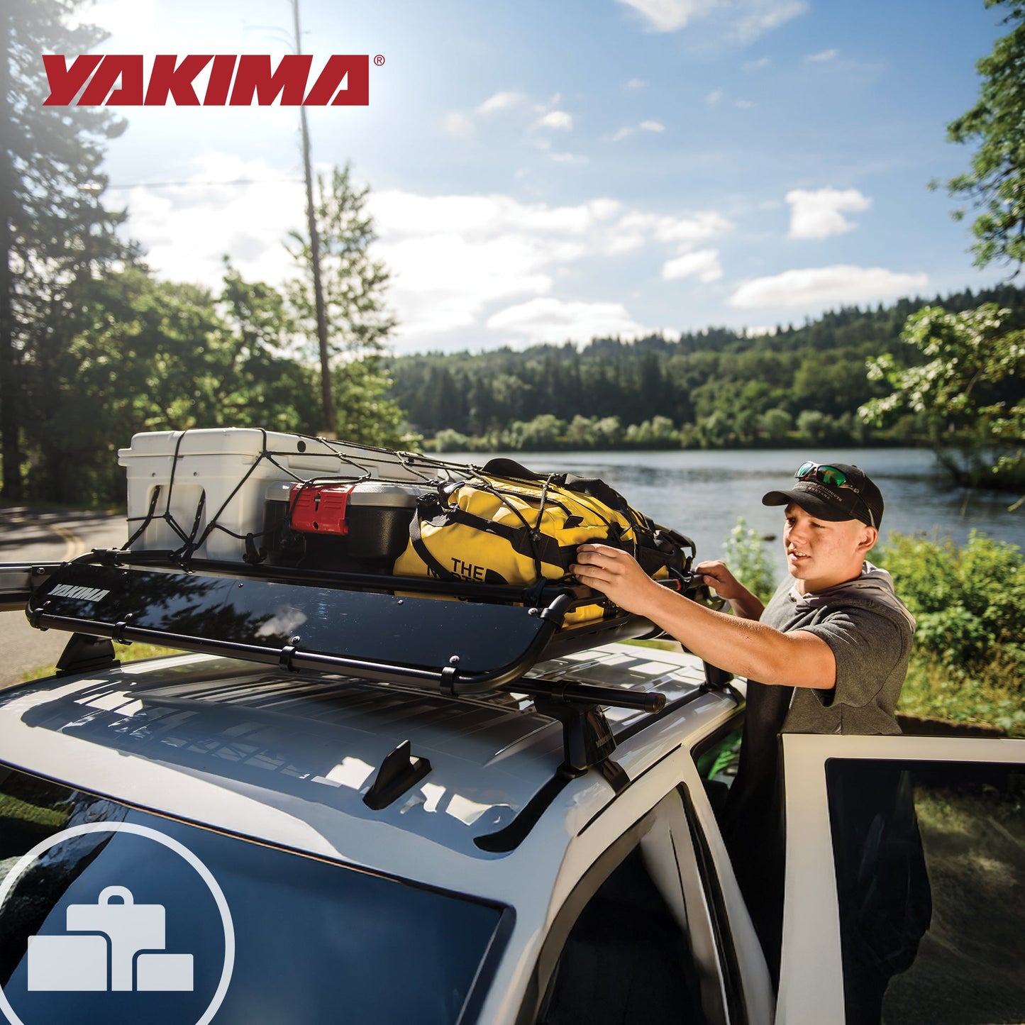 YAKIMA 18 Inch Extension for Medium OffGrid Cargo Basket with Plug-In Design