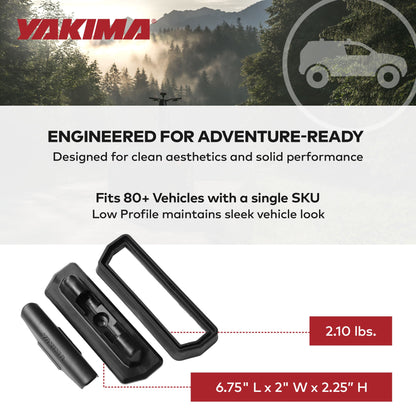 YAKIMA Low Profile Landing Pad 22 for Fixed Point Tower Installation, Set of 4