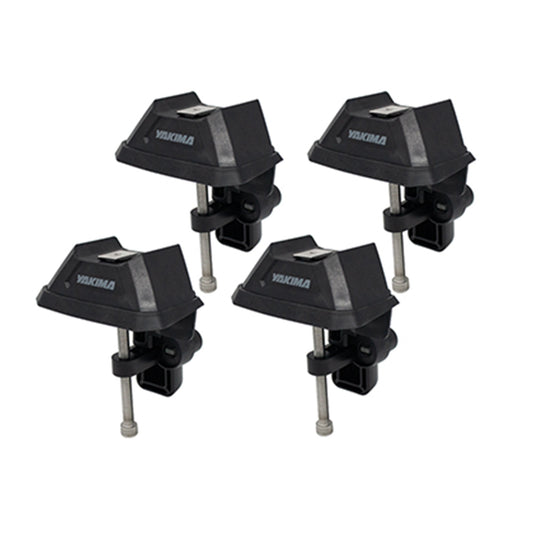 YAKIMA BedRock HD Low Profile Truck Bed Rack Towers for HD Bar Crossbar, Black