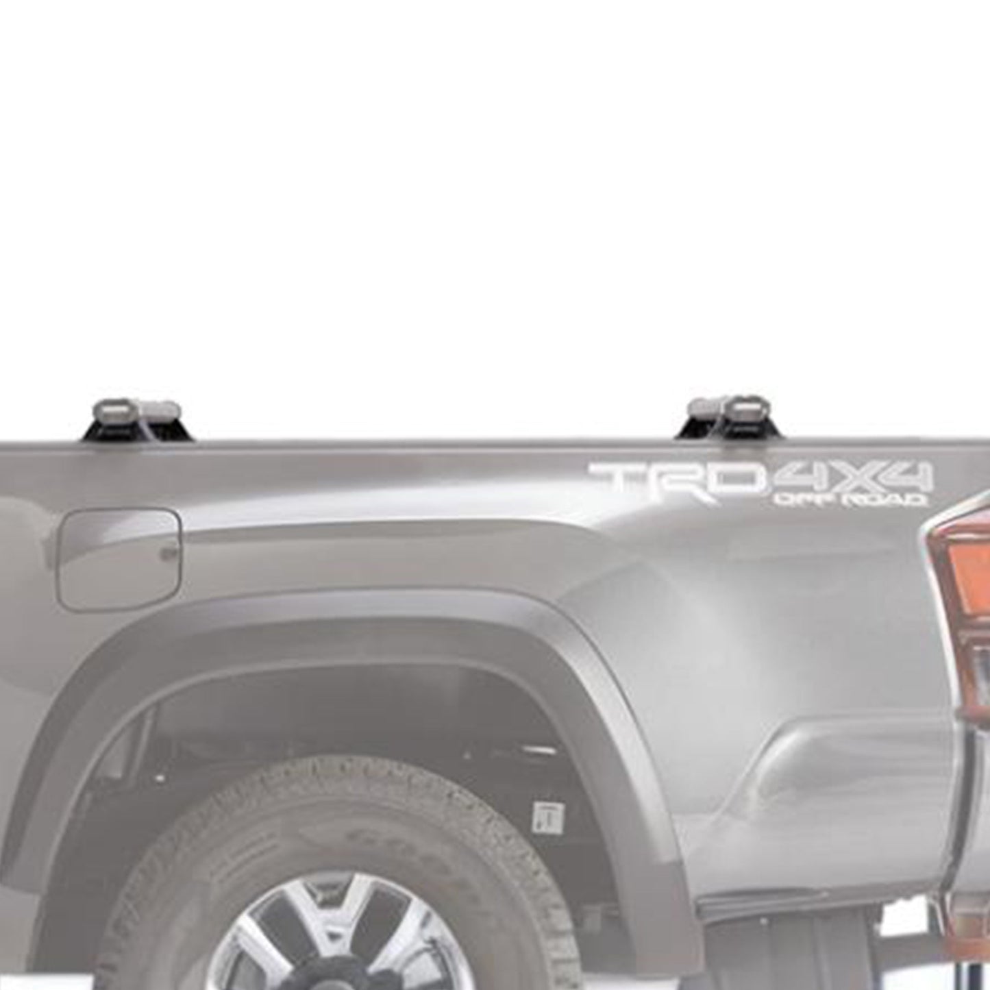 YAKIMA BedRock HD Low Profile Truck Bed Rack Towers for HD Bar Crossbar, Black