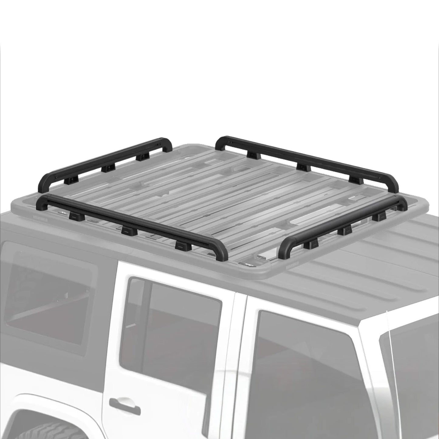 YAKIMA 55 by 49 Inch LockNLoad Perimeter Raised Rail Kit for Roof Rack, 4 Rails