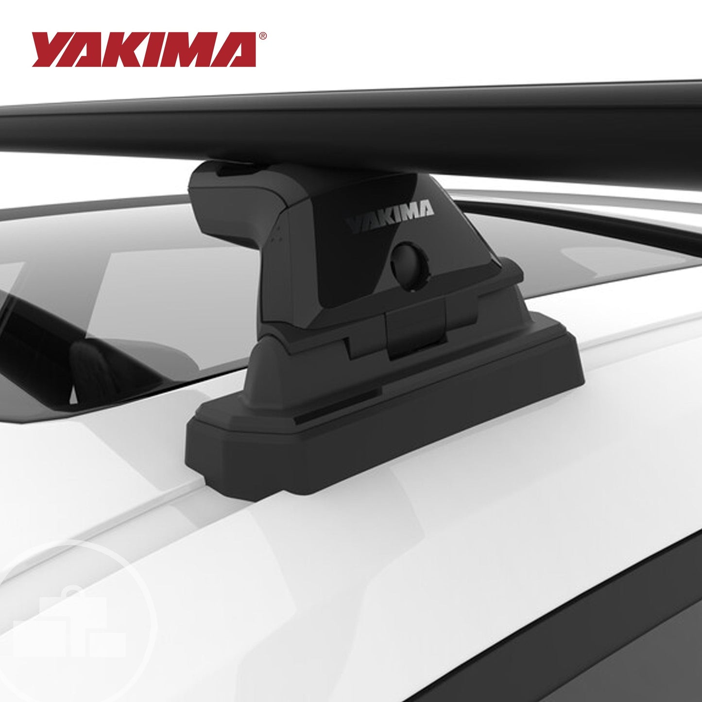 YAKIMA Landing Pad 25 Fixed Point Tower Installation Mounts for Rail Rooftops