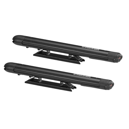Yakima EXO SnowBank 5 Ski or 4 Snowboard Universal Mount Travel Roof Rack, Black