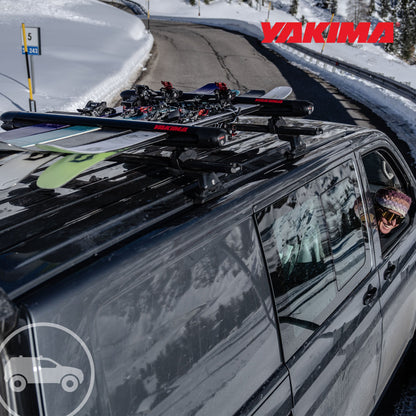 YAKIMA Landing Pad 27 Fixed Point Tower Installation for Flush Rail Rooftops