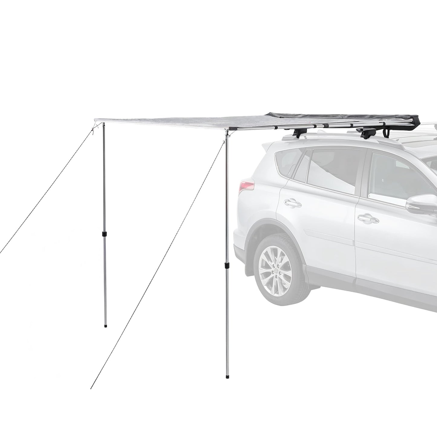 Yakima OverNOut 4.5' Lightweight Roof Mounted Awning w/Included SKS Lock, Small